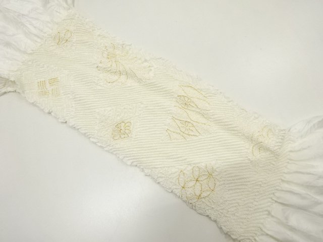 JAPANESE KIMONO / OBIAGE / SILK / SHIBORI